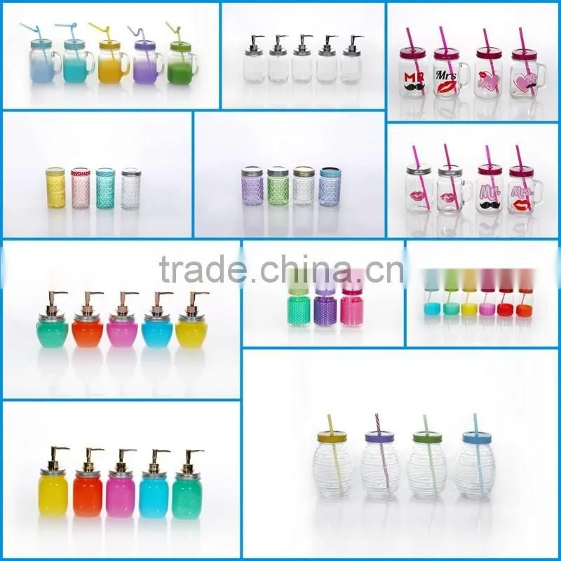 New Style Colored Drinking Decal Decorative Buy Bulk Mason Jars
