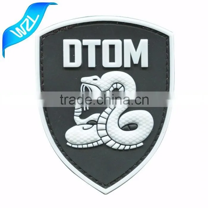Country Flag Rubber Patch PVC patches with tight backing