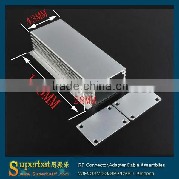 Aluminum Box Enclosure Case -4.33"*1.69"*1.10"(L*W*H) enclosure extrusion
