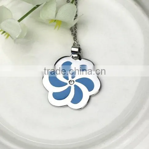 cusomized stainless steel sun pendant