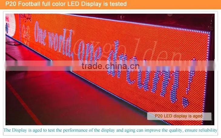 HD p20 outdoor giant LED screen display