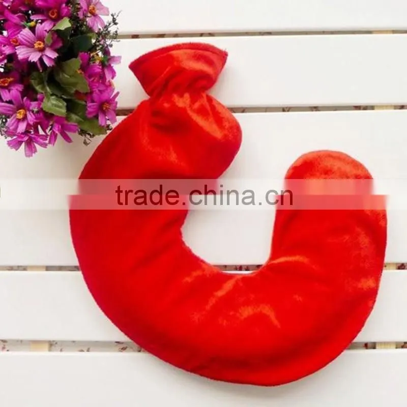 Hot Water Bottle Neck Pillow With Cover Neck Bottie