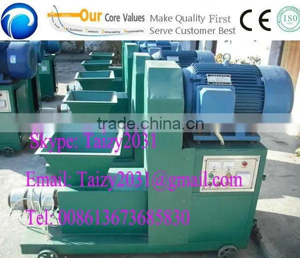 compact and durable wood sawdust briquette extruder machine