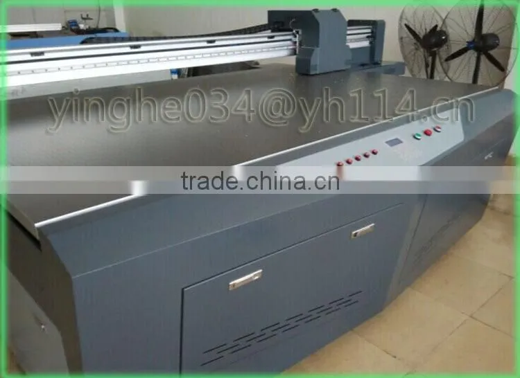 Large Format Digital Flatbed UV Printer For Aluminium Sheet / PVC / Plastic / Pad