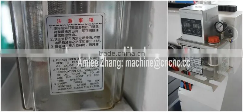 4*8 feet 1325 Double Spindles 3D CNC Engraver With Air Cylinder for Z Holding Original NcStudio Dust Collector ZK-1325