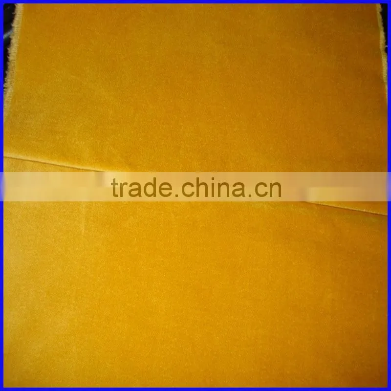 100% cotton velvet wholesale flocked velvet fabric