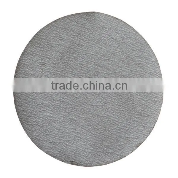 special coated anti-clogging hook and loop sandpaper disc