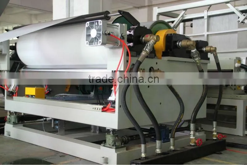 Automatic Mitsubishi PLC Control Cast Embossed Film Production Line