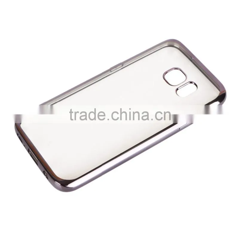 electroplating tpu phone case for samsung galaxy s6 s6edge .electroplating phone case