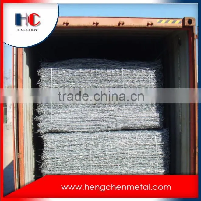 Factory price galvanized pvc coated low carbon hexagonal round welded gabion box