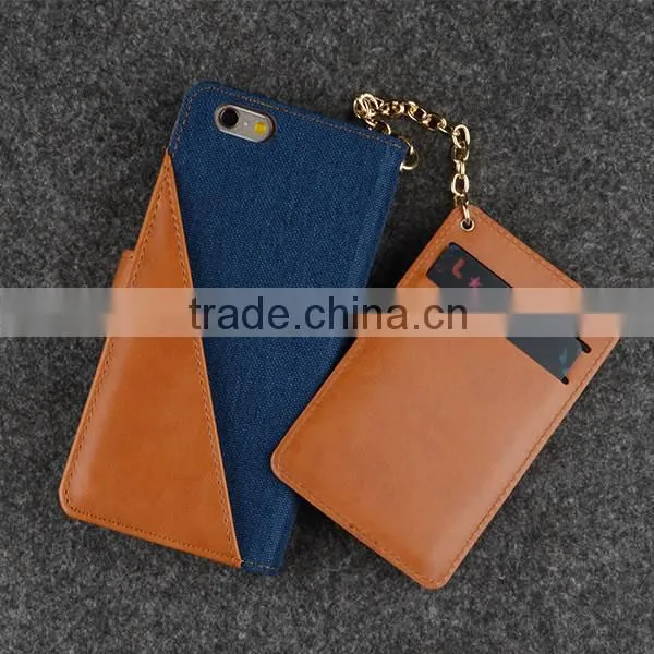 C&T Women Purse Credit Card Holder Strap Leather Wallet Case For Iphone 6S
