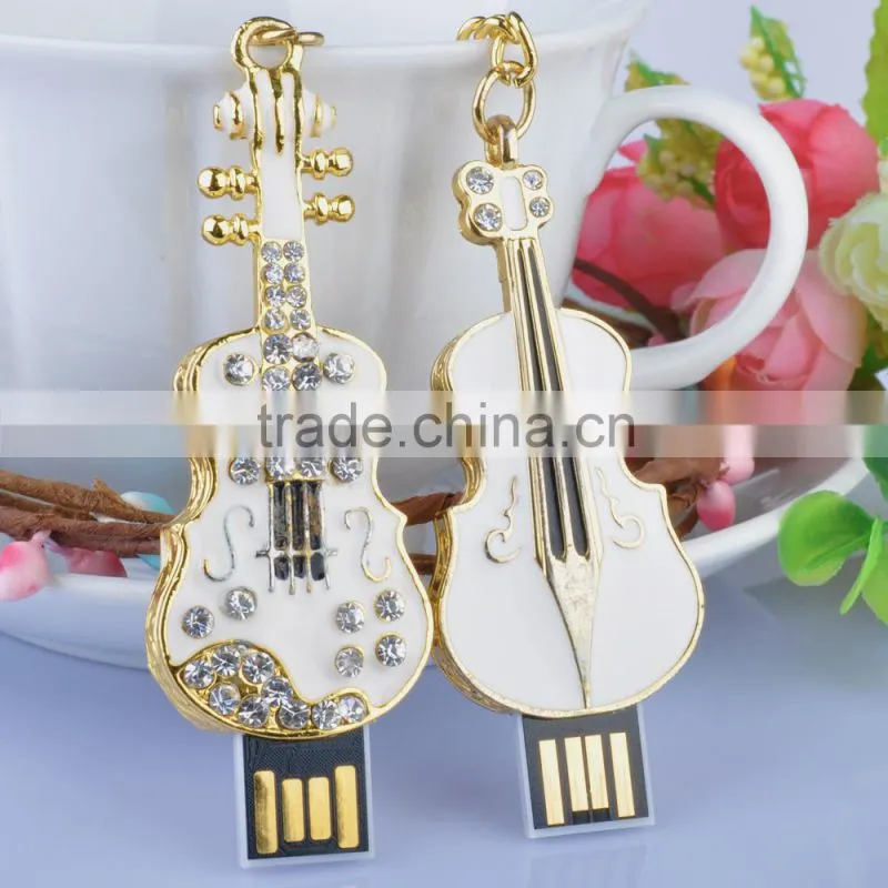 High quality usb memory stick violin usb drive 8gb