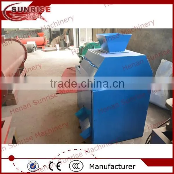double roller cow manure fertilizer pellet machine