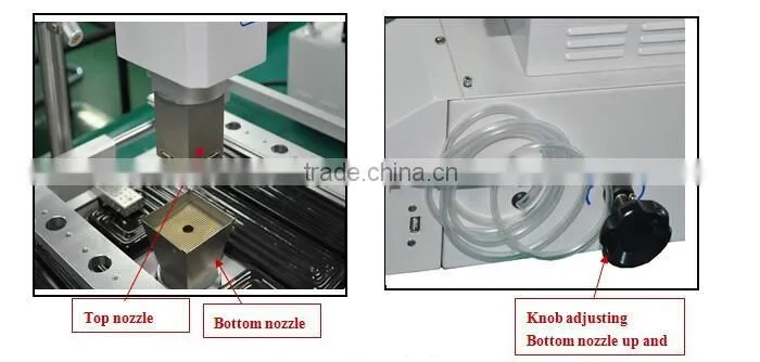 Hot air bga rework station smd soldering machine Shuttle Star SP360C