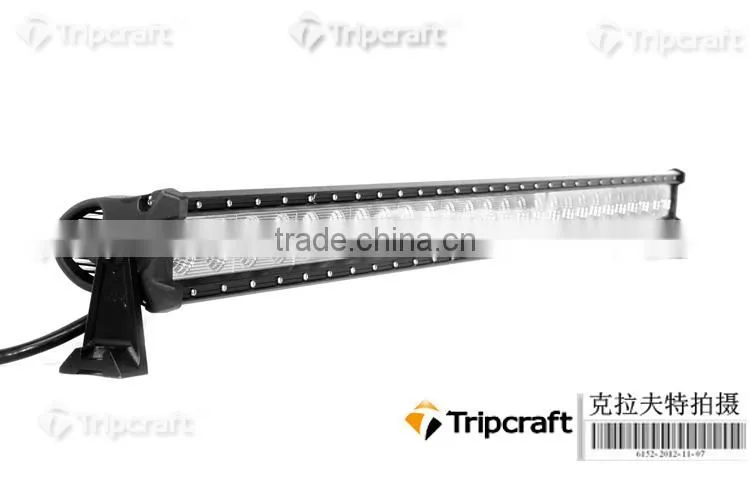 Black aluminum housing Led light bar Super bright offroad 260w LED LIGHT BAR LED WORK LIGHT BAR jeep wrangler