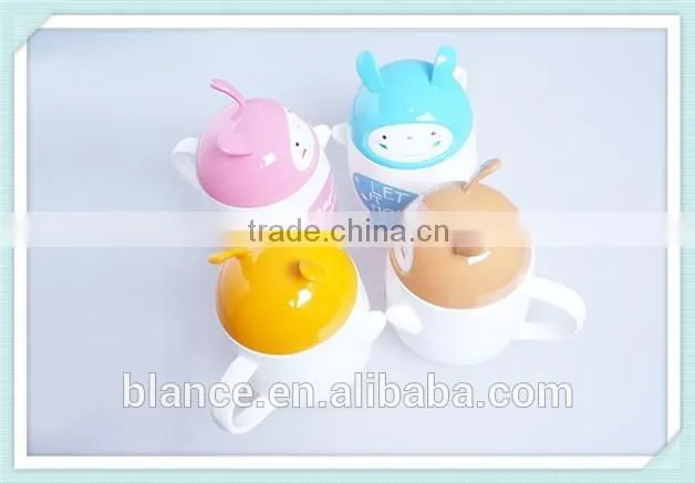 lovely belly mug with cute design , milk drinking mug