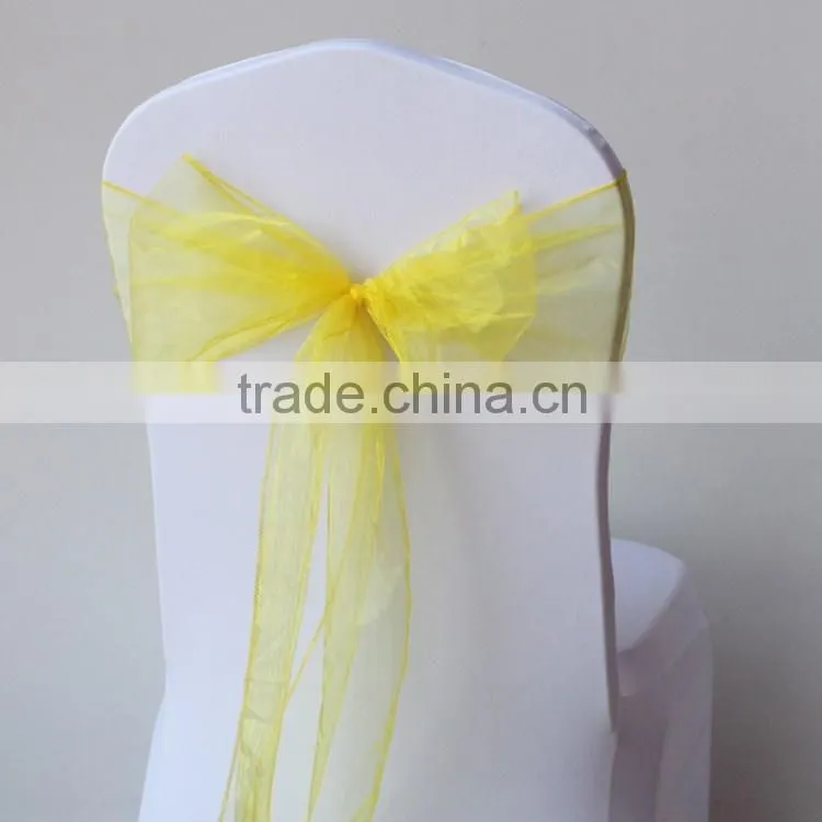 Fancy Wedding Spandex Chair Sashes