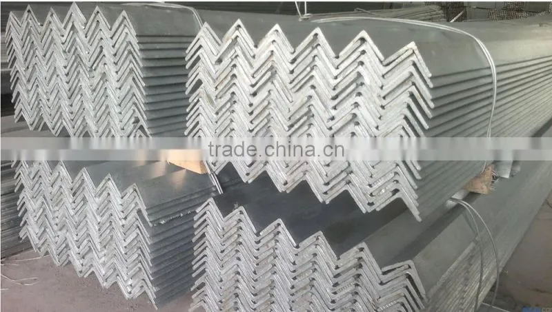 Chinese low price hot rolled steel angle bar for high voltage cable pylon