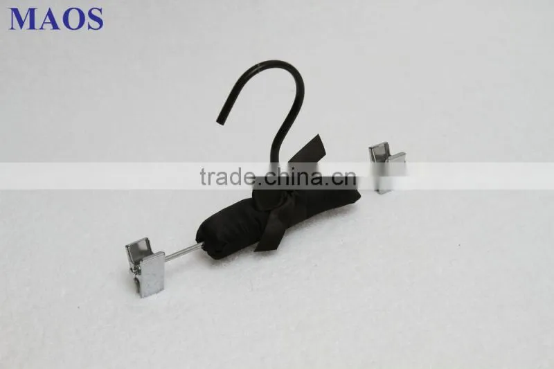 Maos high quality popular satin&fabric Hanger