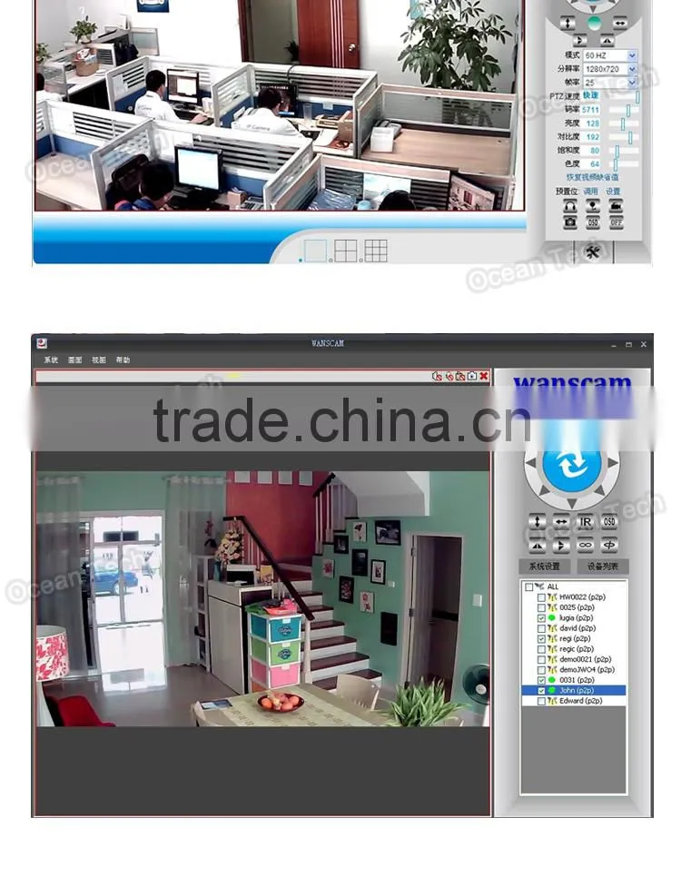 Hot selling Outdoor ip camera Wifi P2P 720P HD PTZ Camera