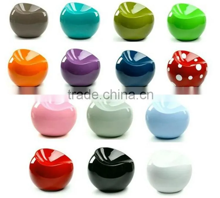 ABS plastic or Fiberglass Outdoor Garden Finn Stone Ball Chair