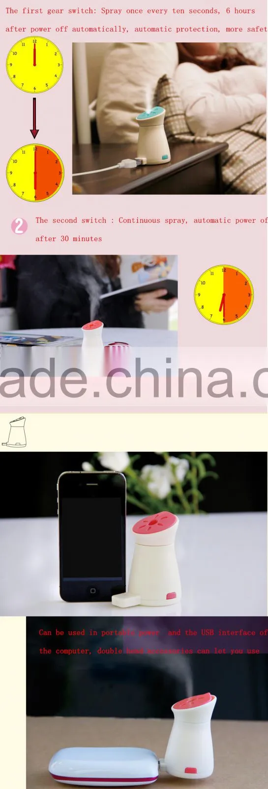 New design mini diffuser bottle, ultrasonic aroma diffuser, fart spray