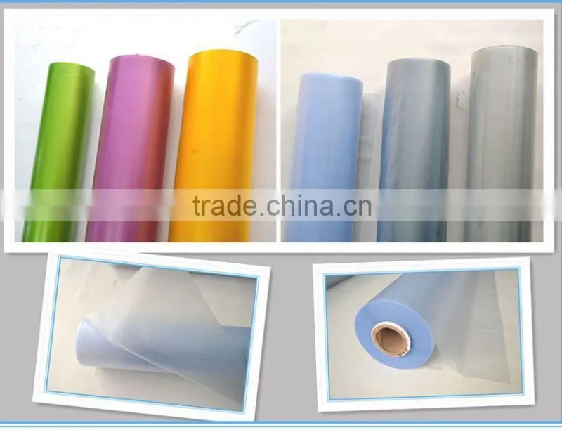 Transparent Colored Soft Plastic PVC Vinyl Film for Packing