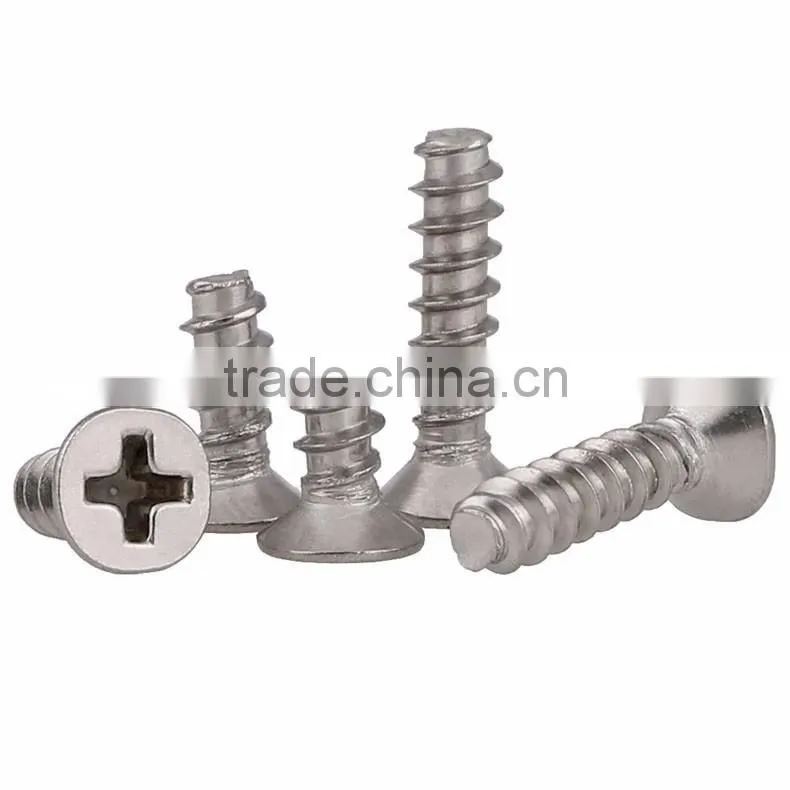 china product self tapping screw for iron and stainless steel