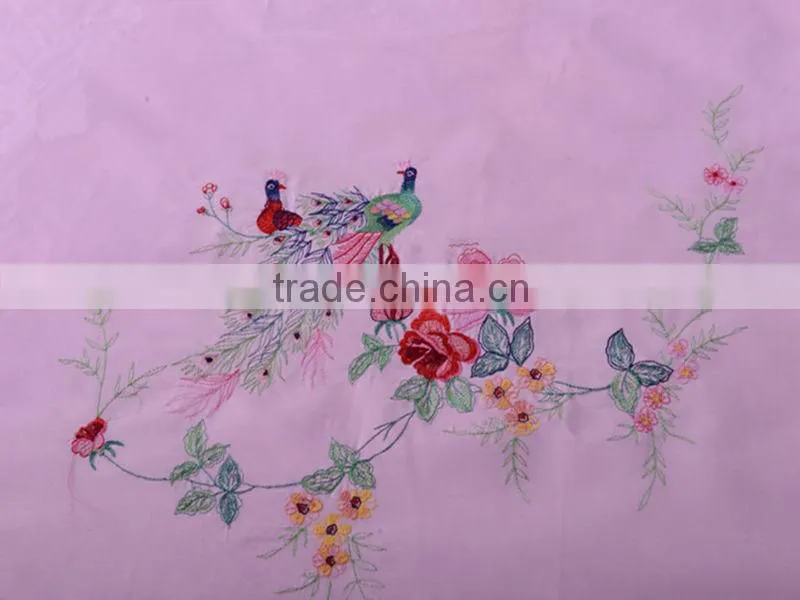 2015 new design embroidered bedding set