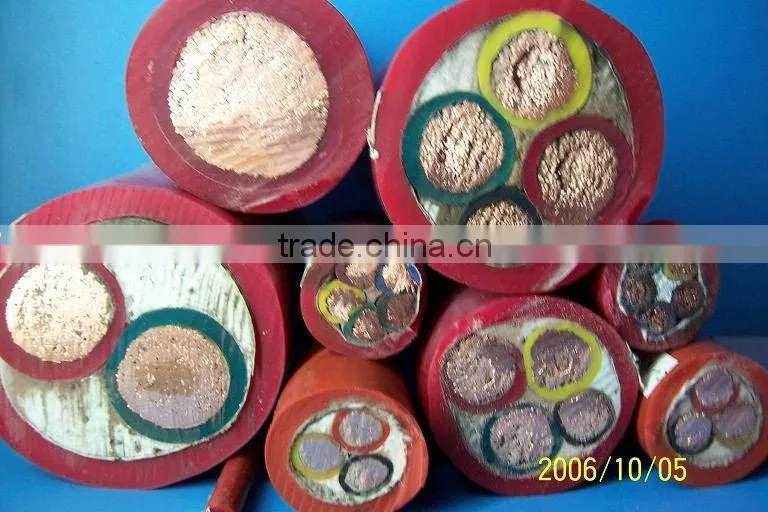 VDE standard Rubber Insulation Electric Cable H05VV-F H05VVH2-F cable
