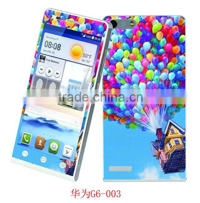 imitate leather skin sticker for HUAWEI G6