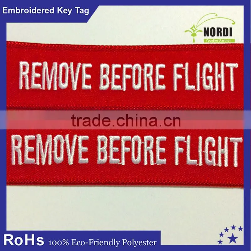 Hot selling wholesale fashion twill turbo keychain