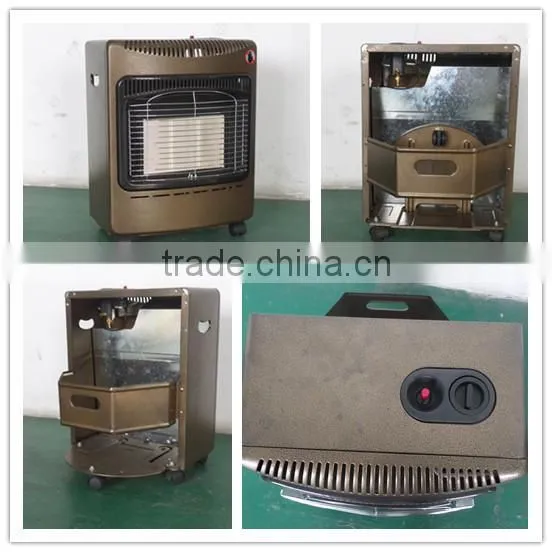 Mini indoor portable gas heater