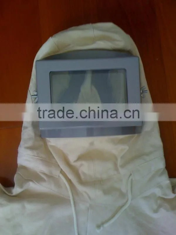 Blasting cabinet parts blast clothes