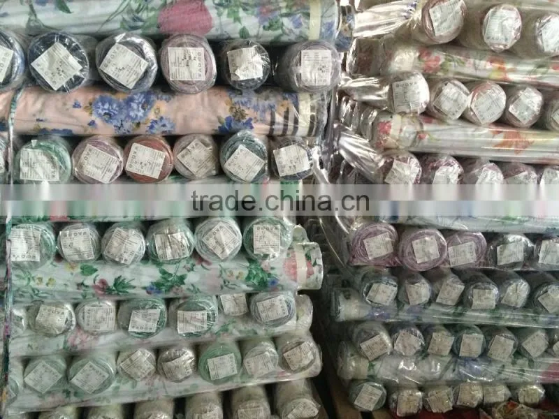 china manufacturer wholesale 60*60 90*88 95gsm reactive floral printing spun rayon fabric