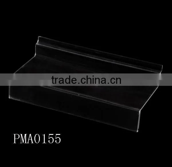 Attractive Designs Plastic Shoe Tray Wall Hanging Plain Perspex Acrylic Plastic Shoe Rack