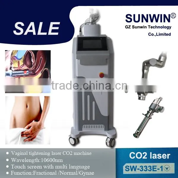 NEW pigment removal vaginal rejuvenation laser equipment CO2 fractional/Gynecology laser treatment