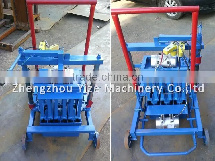 concrete hollow block making machine price
