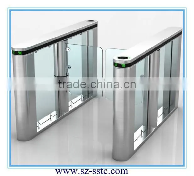 RS485 swing turnstile barrier,automatic security swing gate turnstile