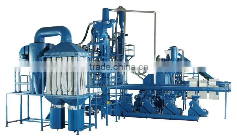 CE Marking with 3E Tire recycling machine/Waste tyre recycling machine, is high efficiency.