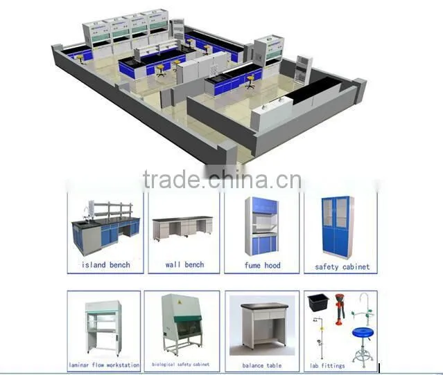 Best Price Ceiling Mounted 3 Joints Lab Fume Extraction Hood in Lab Equipment & Lab Fittings
