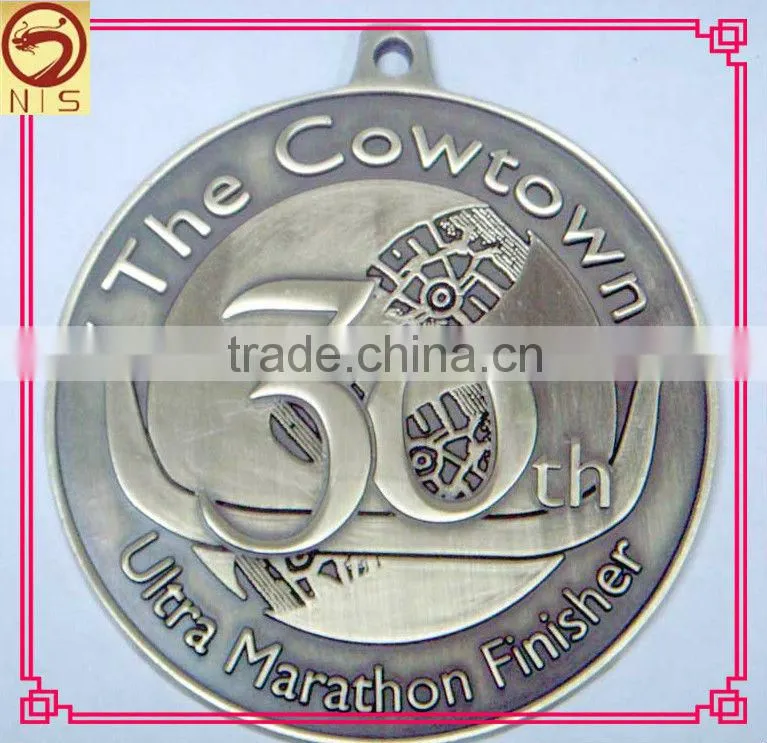 china metal medal/sport medal/embossed medal