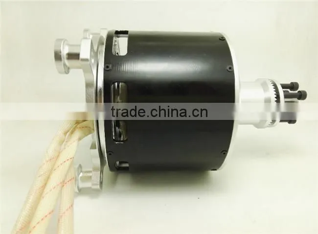 120100 KV80 25KW 60kg thrust Outrunner sensored/sensorless Motor for jet board