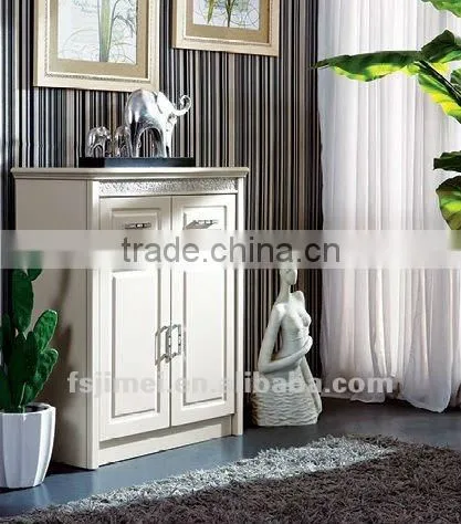 White luxury shoe Cabinet