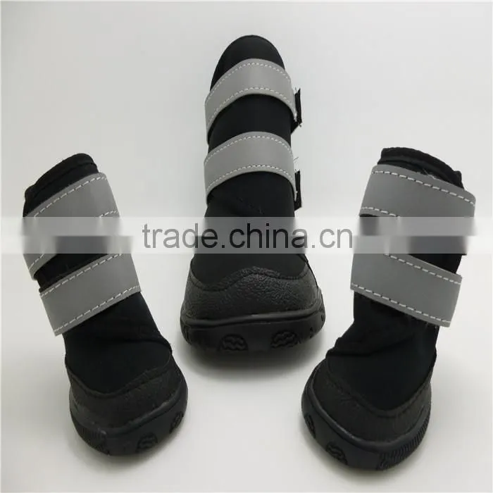 JML wholesale china durable dog shoes military rain boots for large dogs pet accessories