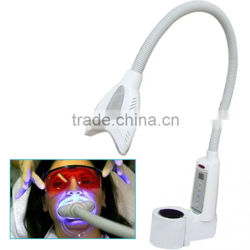 Mini new blue teeth led light high efficiency dental whitening lamp machine