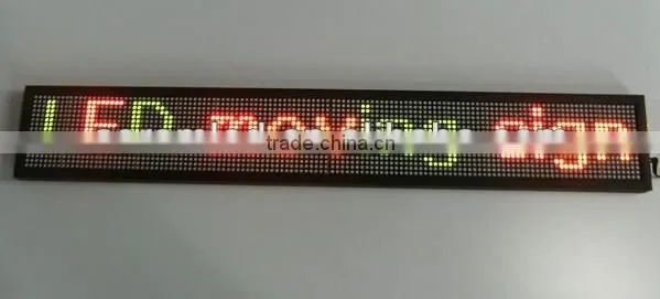 High brightness rolling message taxi roof led billboard