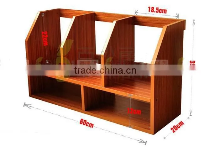 The creative students' study bookshelves