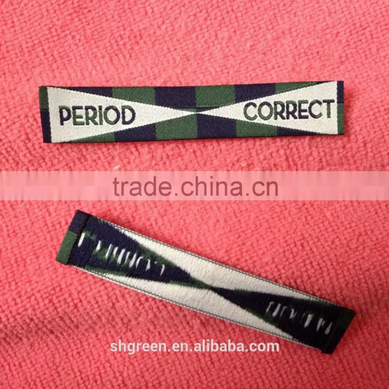 Soft clothing label,double sides garment label