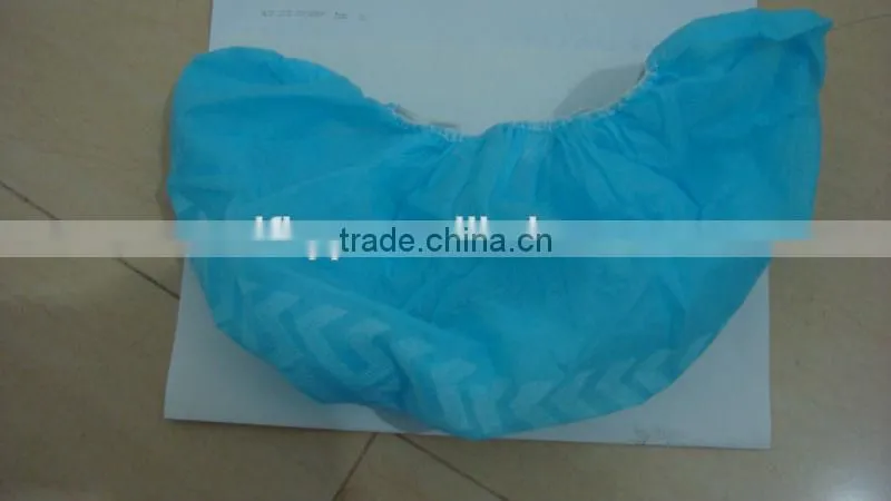 white PP dust-proof shoe cover